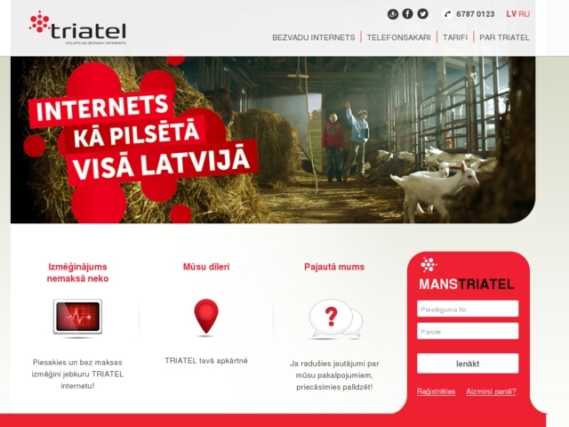 Triatel, Telekom Baltija, AS